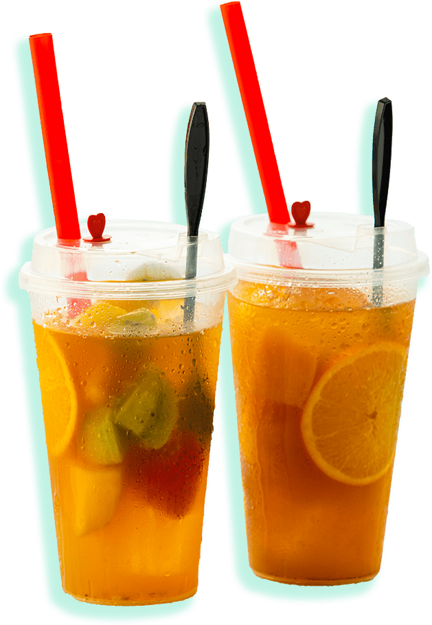 水果茶(ミックスフルーツ・パッションマンゴー)