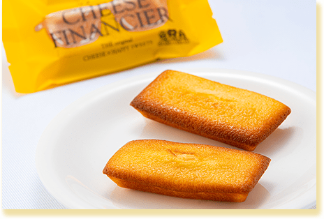 Cheeseフィナンシェ クリーズチーズとレモン