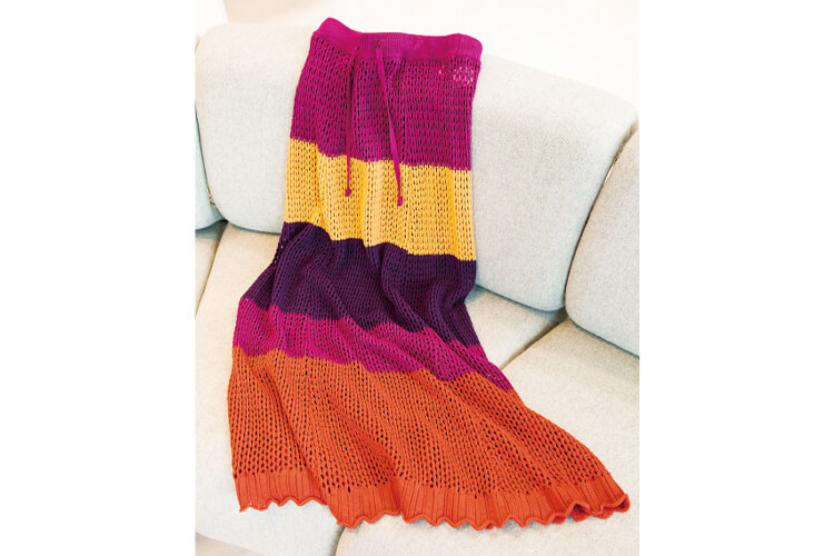 BEAMS BOYのフィッシュネットクレイジースカート