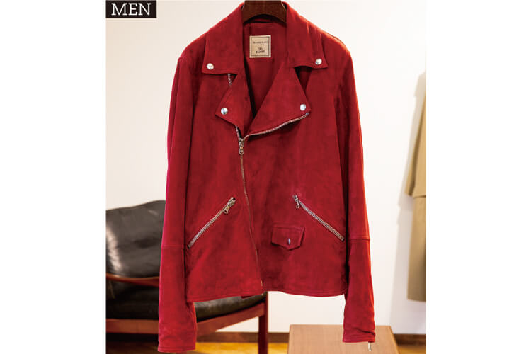 〈DENIM〉のデニムレザー