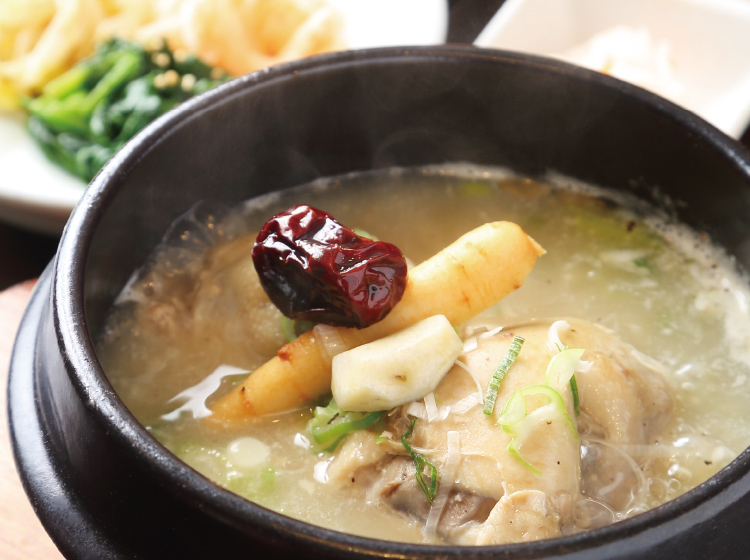 半鶏湯セット 1,870円