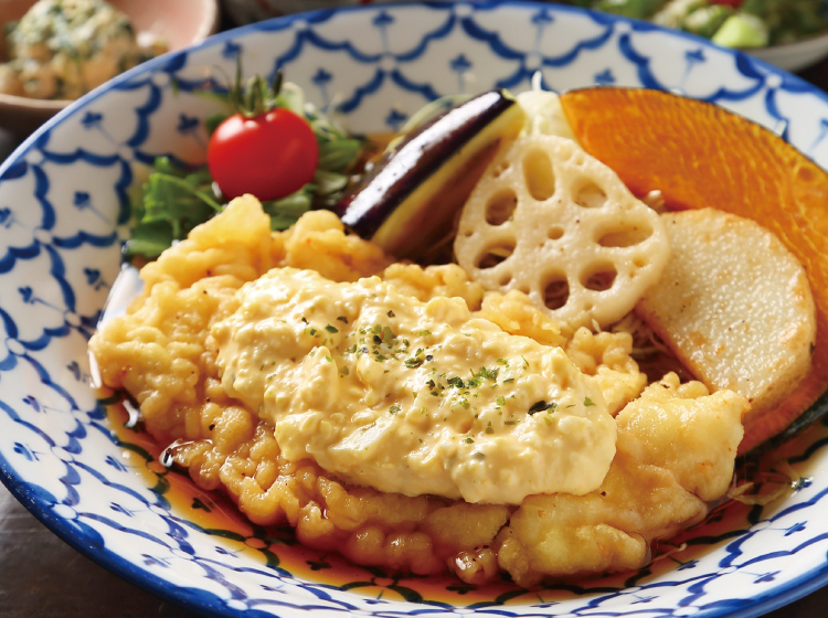 手作りタルタルソースのチキン南蛮膳 1,850円