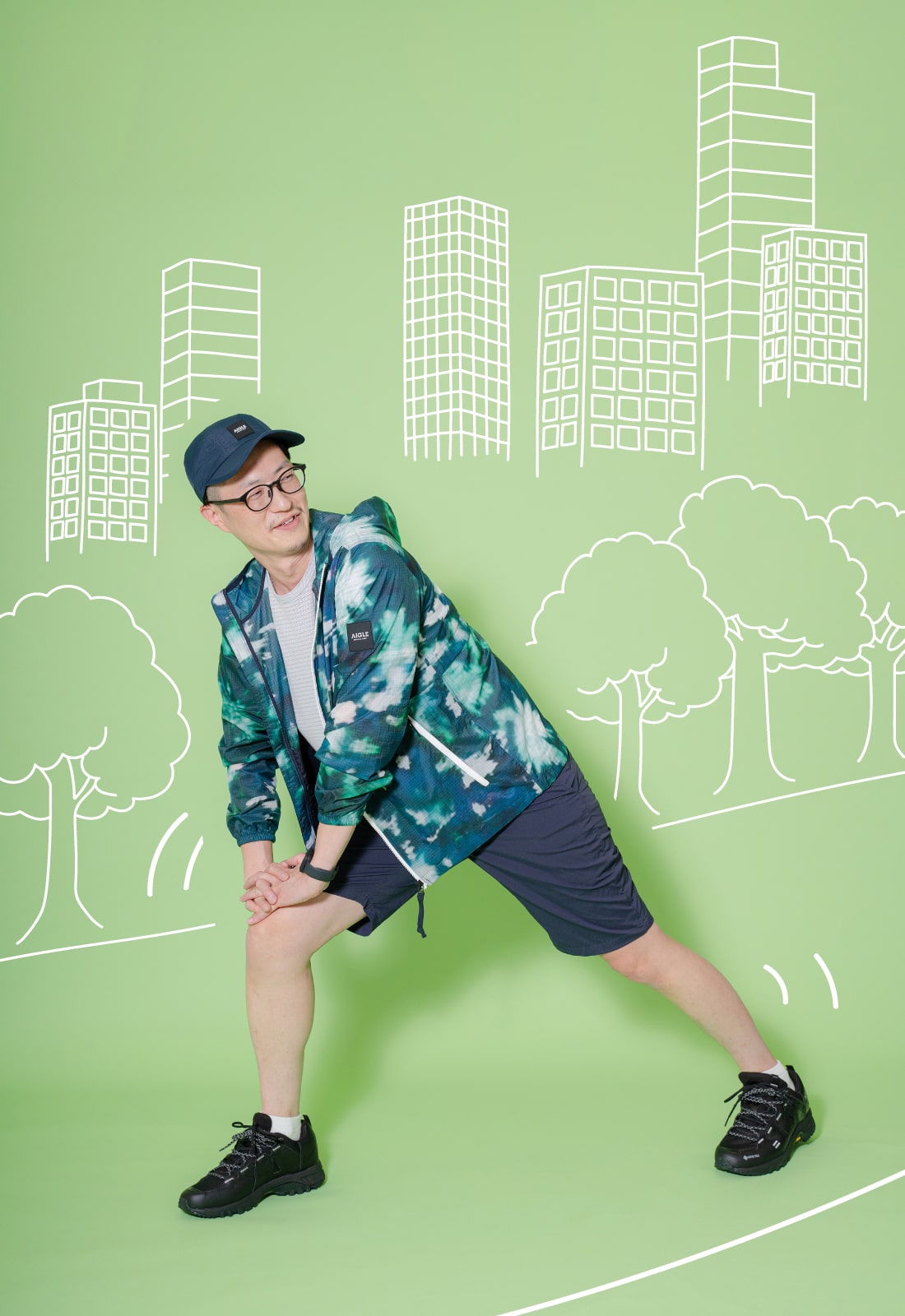 〈AIGLE〉 パーカー