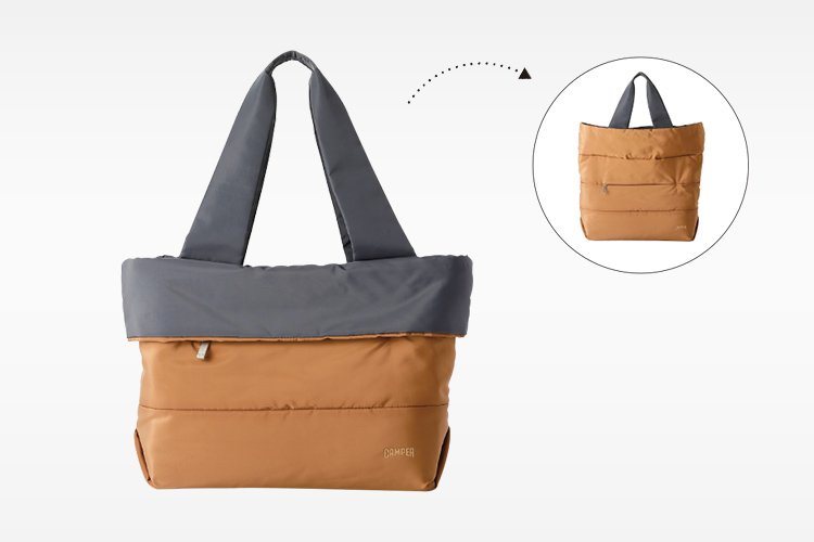 〈CAMPER〉バッグ（H28×W47×D13cm）