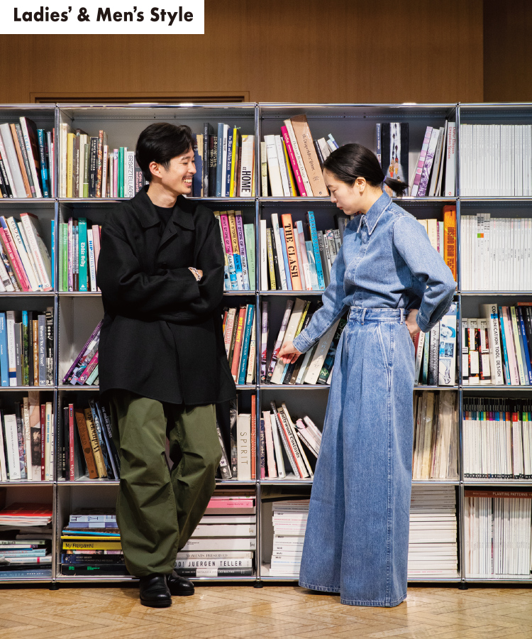 （左）プレス 井上さん （右）バイヤー 岡本さん