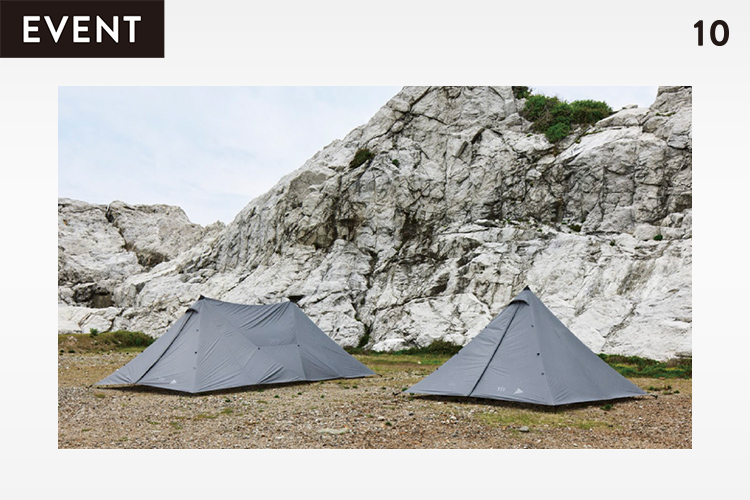 「and wander CAMP collection」