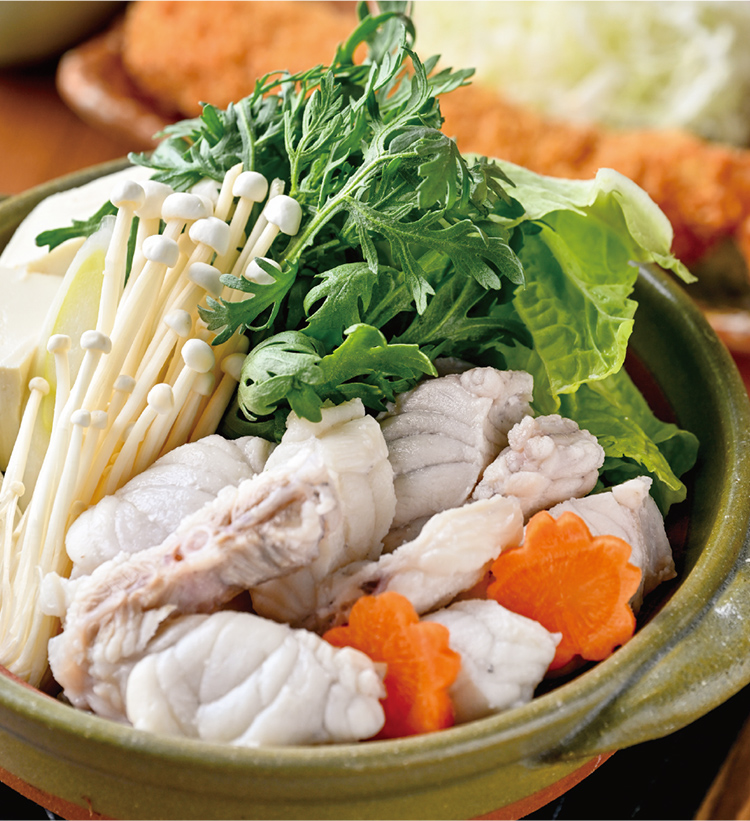 フグ鍋定食