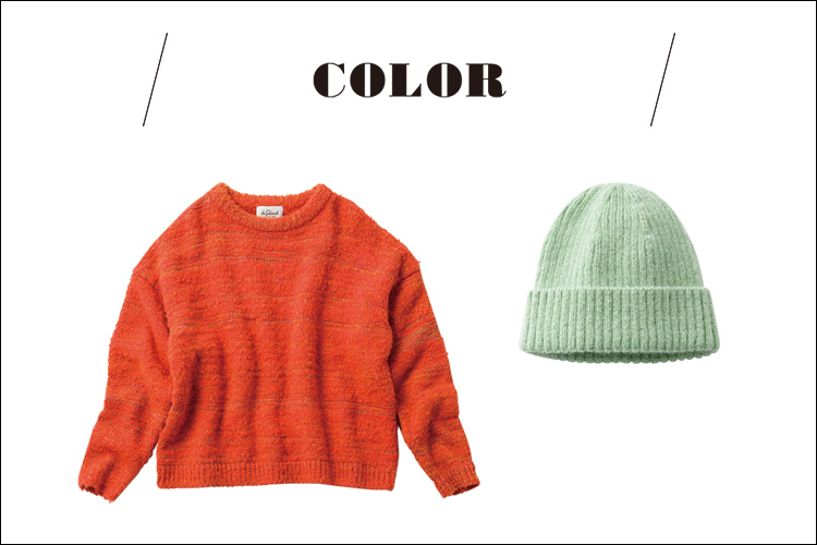 COLOR 華やかさで冬の落ち着いた雰囲気を一新