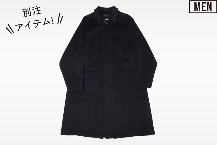 別注アイテム！〈INVERTERE×TOMOLLOWLAND〉コート