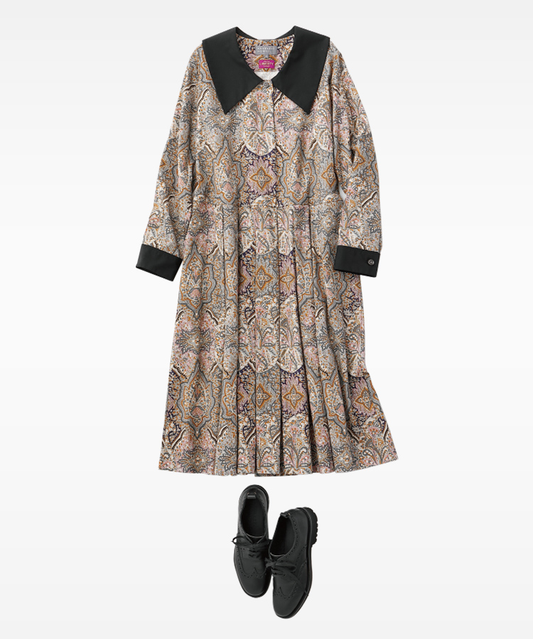 〈MARGARET HOWELL〉ワンピース、シューズ