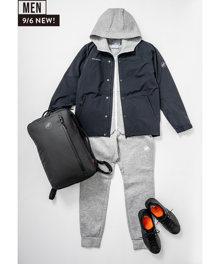 MEN〈MAMMUT〉ジャケット、パーカー、パンツ、シューズ、バッグ(H48.5×W30×D11cm)