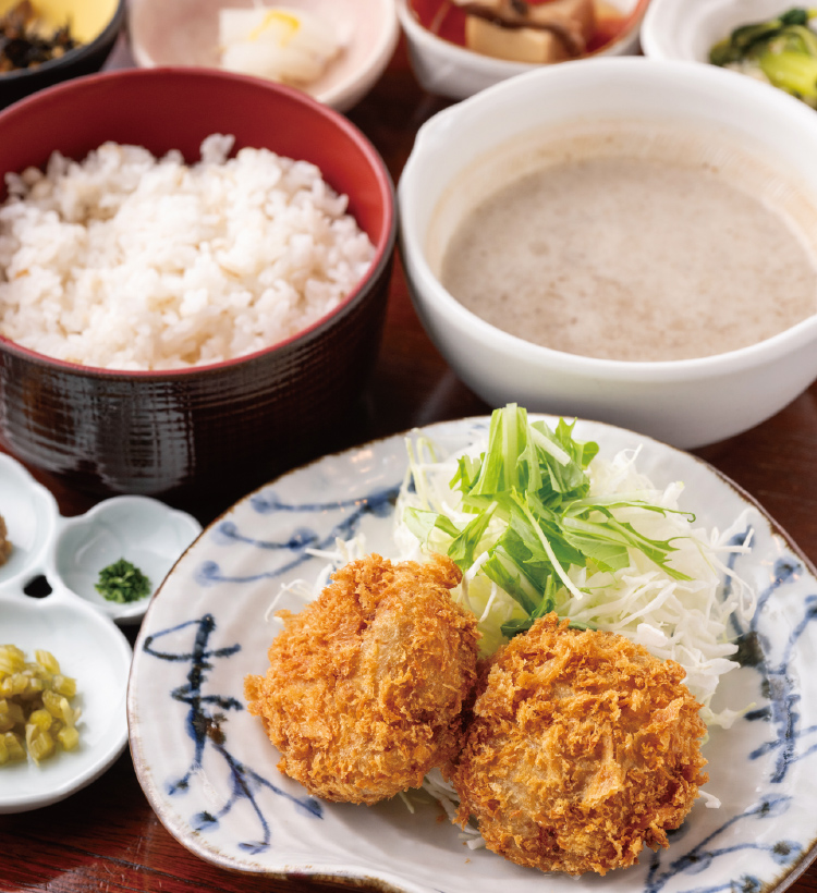 山芋コロッケ膳