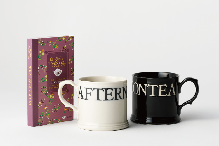 〈Afternoon Tea LIVING〉マグカップ 〈English Tea Shop〉TEA LIBRARY TEABOOK「TEA FOR CALM」