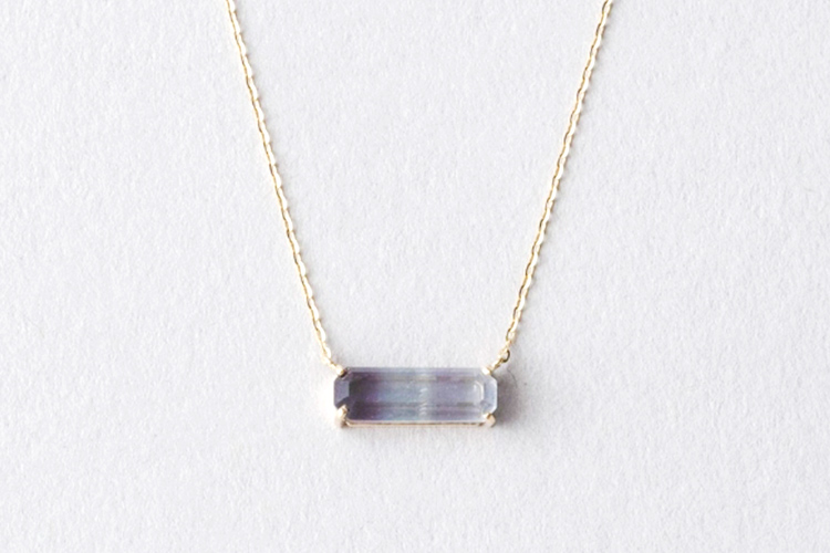 ＜ete＞Fluorite ネックレス