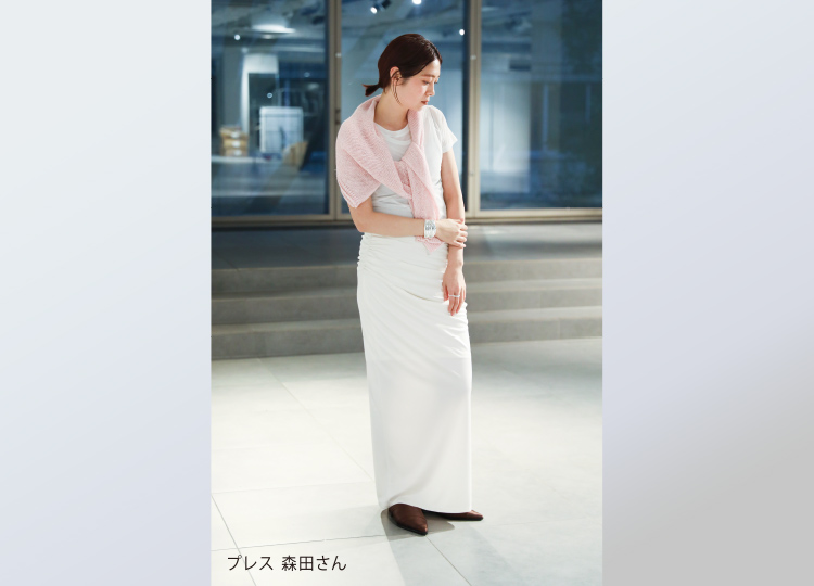 〈MIESROHE〉プレス 森田さん