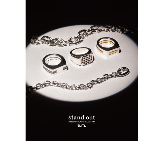 【イー・エム】e.m. 2025-2026 A/W COLLECTION 「Stand out」